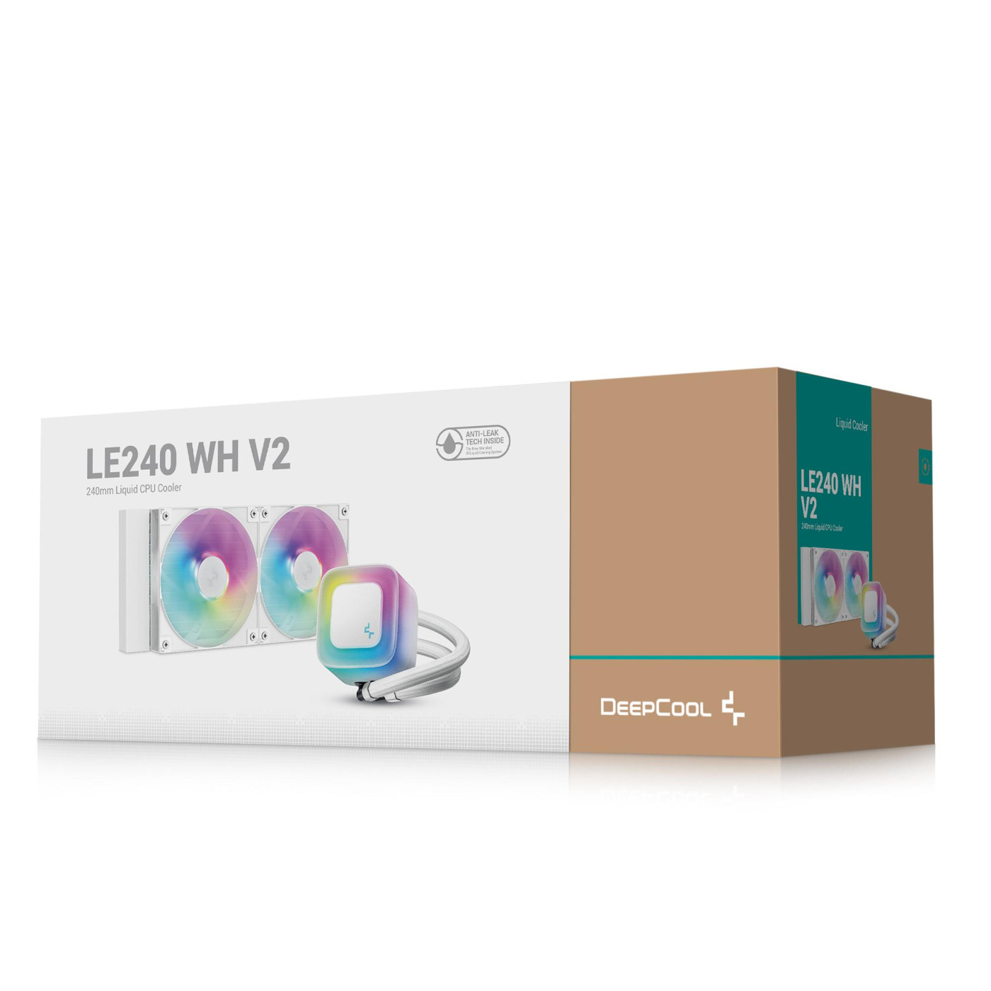 СВО Deepcool LE240 V2 White (R-LE240-WHAMMN-G-2)