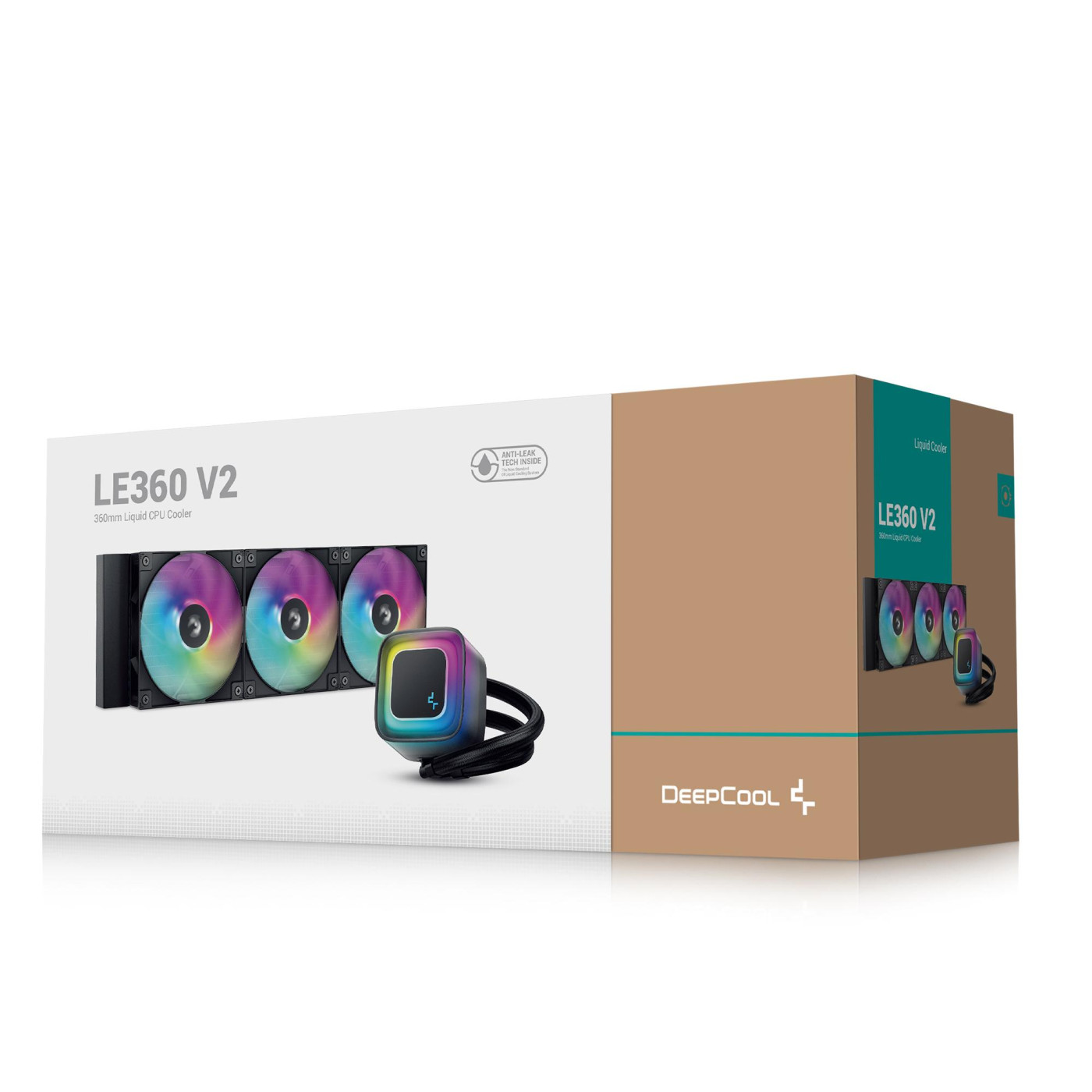 СВО Deepcool LE360 V2 Black (R-LE360-BKAMMC-G-2)