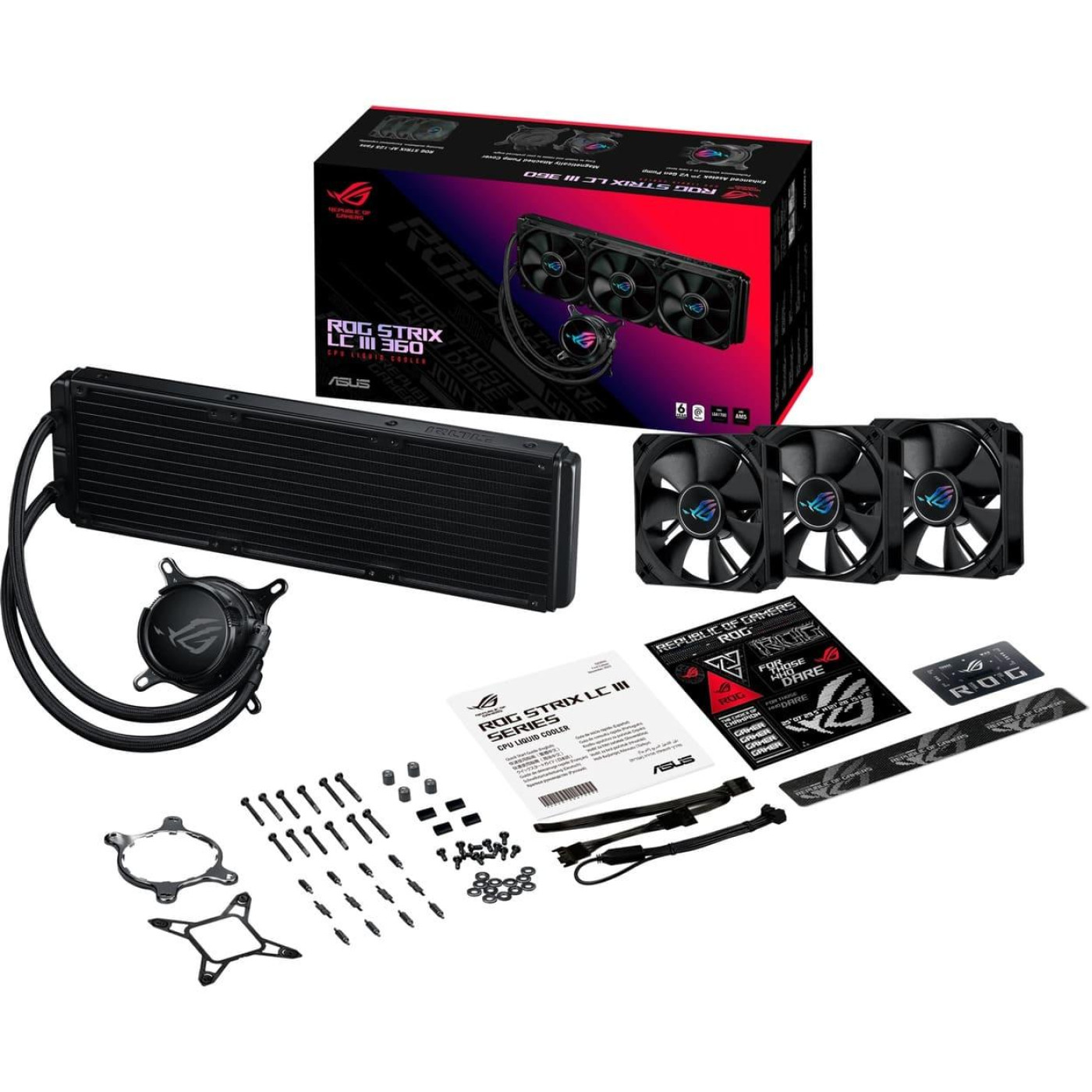 СВО ASUS ROG Strix LC III 360 Black (90RC00T0-M0UAY0)