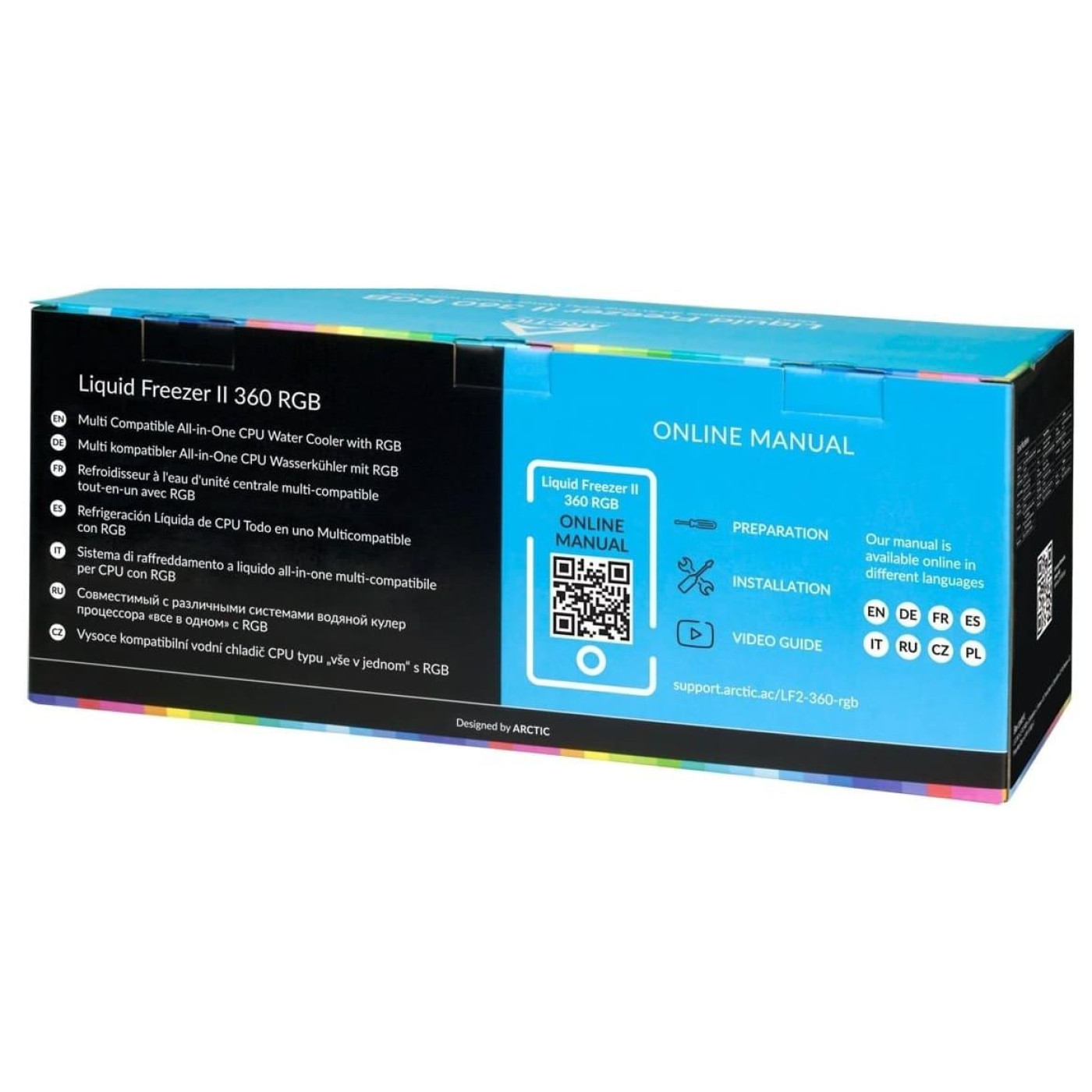 СВО Arctic Liquid Freezer II 360 RGB (ACFRE00100A) (amd) ((amd)) Б/у,U1