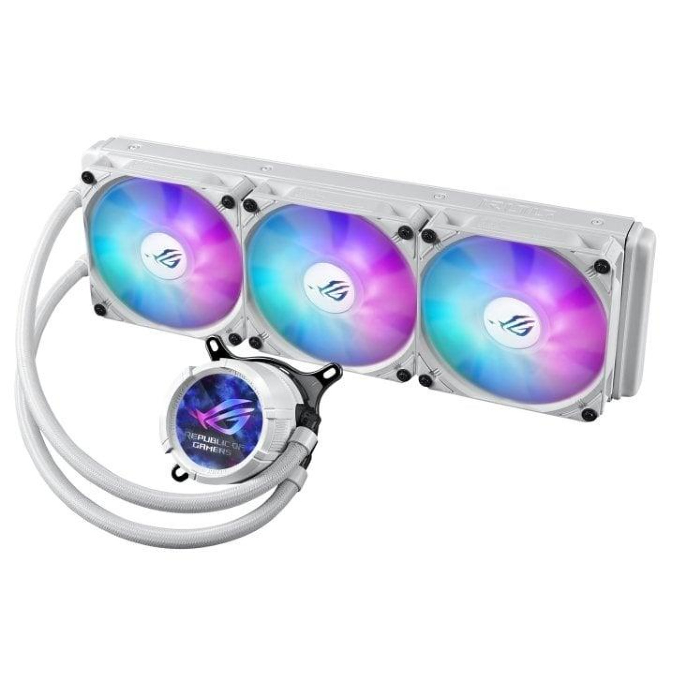 СВО ASUS ROG Strix LC III 360 ARGB LCD White (90RC00W2-M0UAY0)
