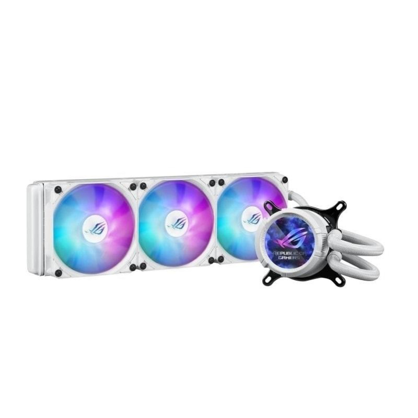 СВО ASUS ROG Strix LC III 360 ARGB LCD White (90RC00W2-M0UAY0)