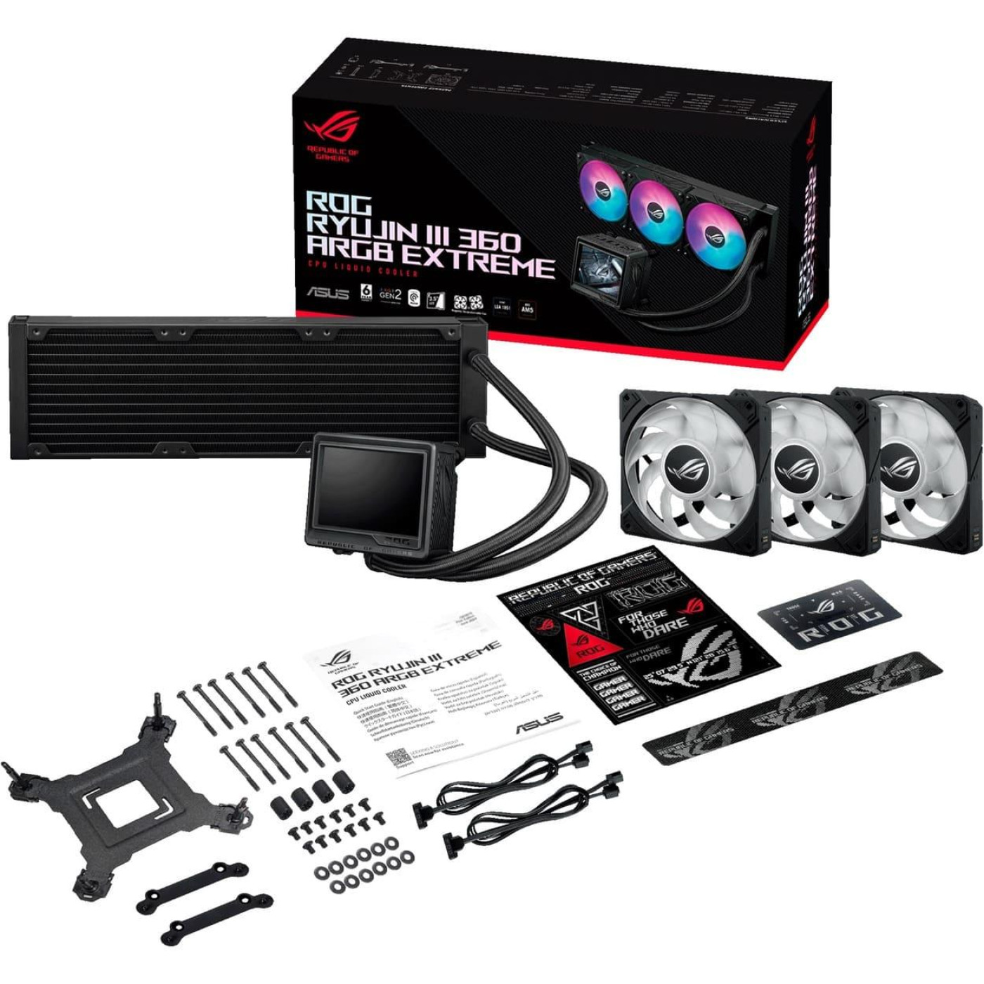 СВО ASUS ROG Ryujin III 360 ARGB Extreme Black (90RC0131-M0EAY0)
