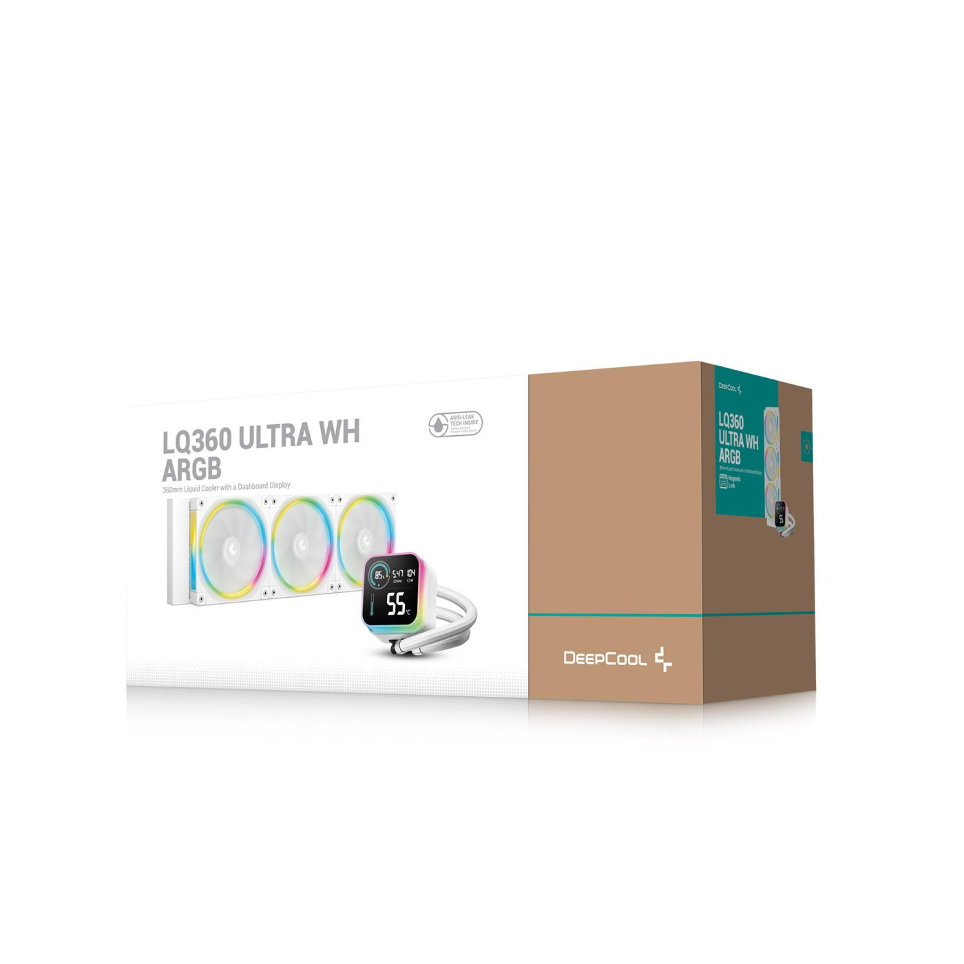 СВО Deepcool LQ360 Ultra ARGB WH (R-LQ360-WHASMC-G-1)