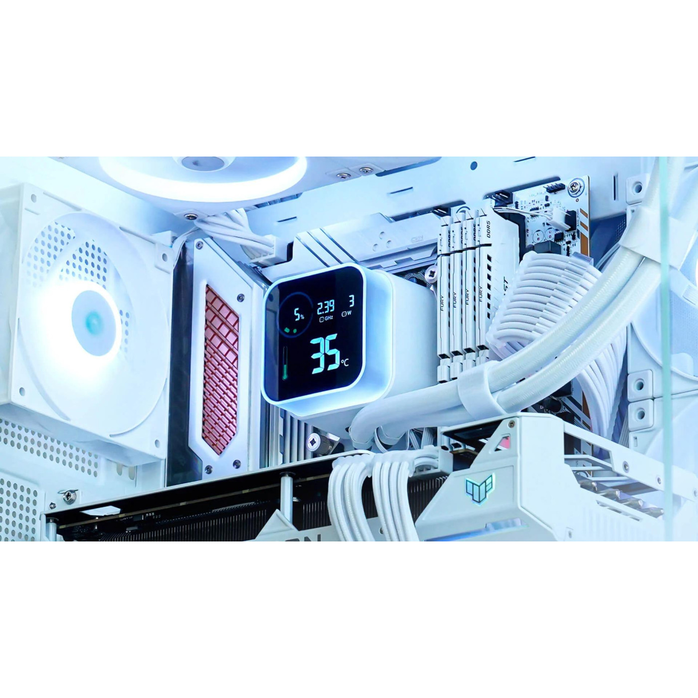 СВО Deepcool LQ360 Ultra ARGB WH (R-LQ360-WHASMC-G-1)