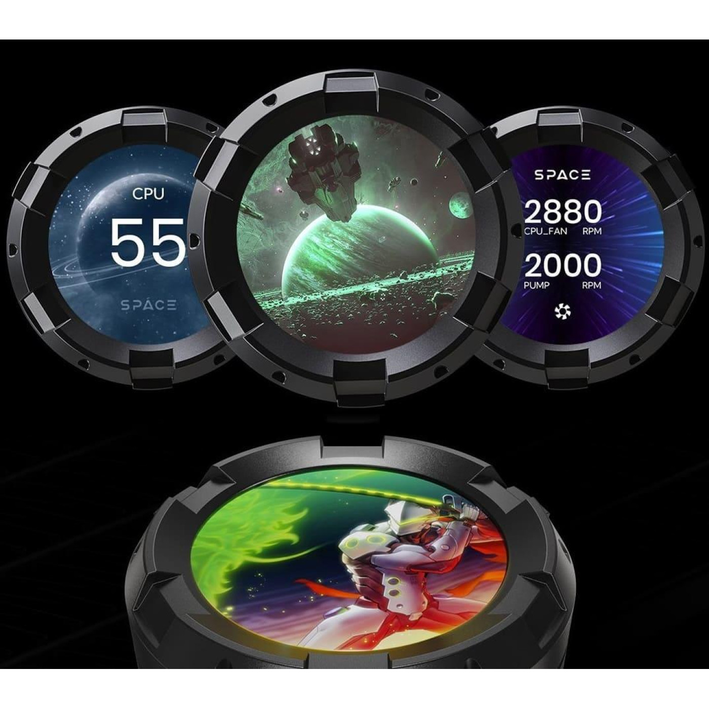 СВО ID-Cooling Space LCD SL240 XE (SL240 XE)