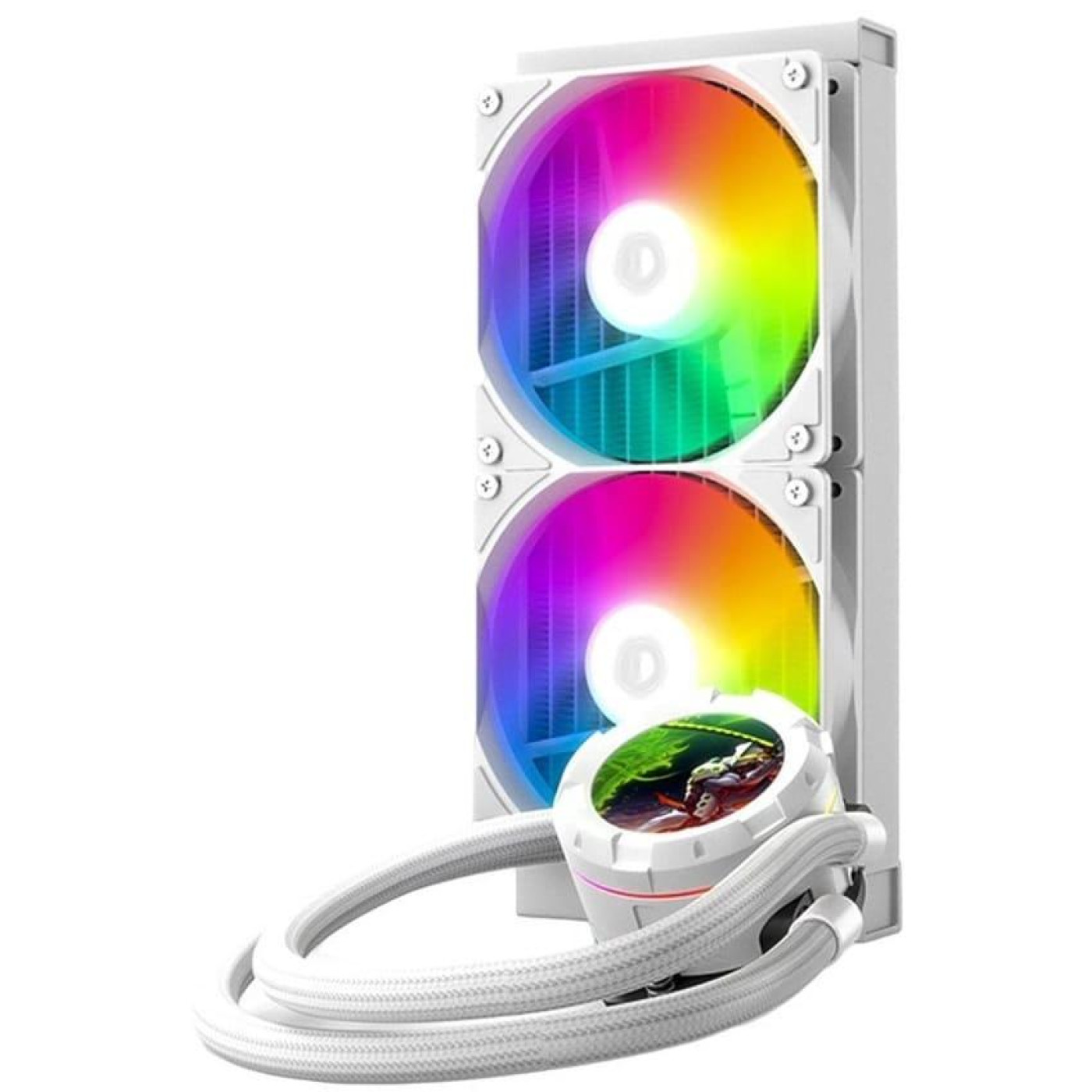 СВО ID-Cooling Space LCD SL240 XE White (SL240 XE White)