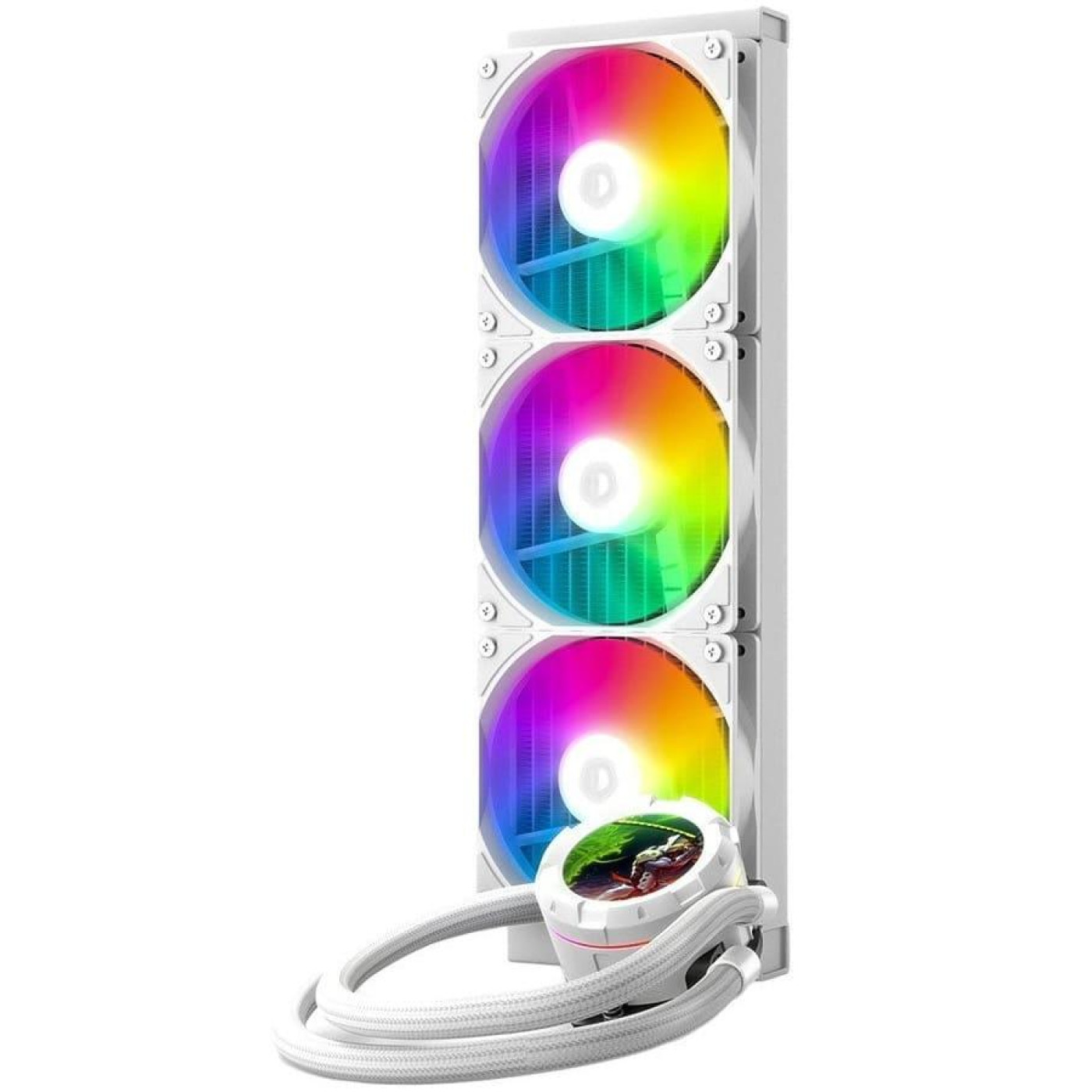 СВО ID-Cooling Space LCD SL360 XE White (SL360 XE White)