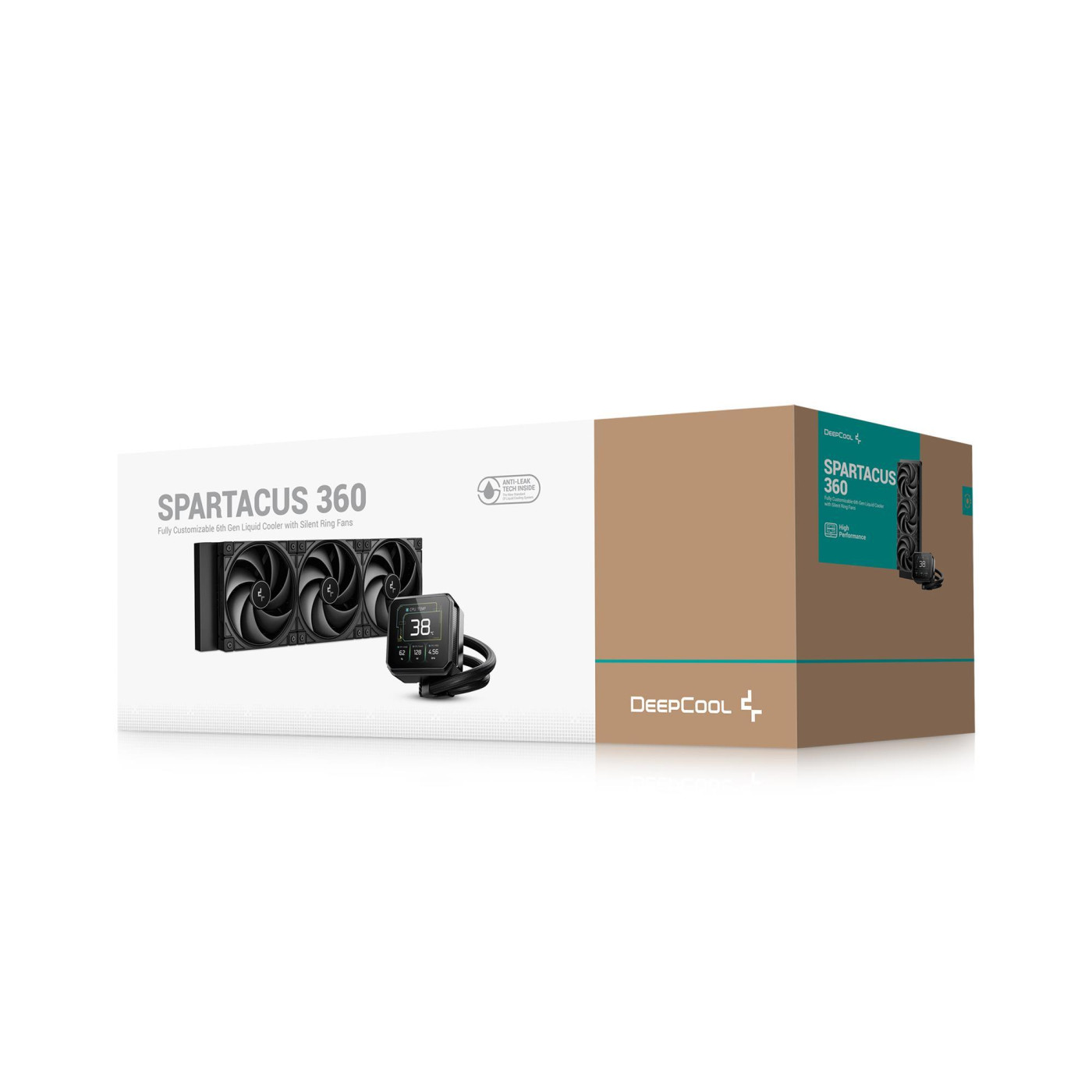СВО Deepcool Spartacus 360 Black (R-SPT360-BKDSMP-G-1)