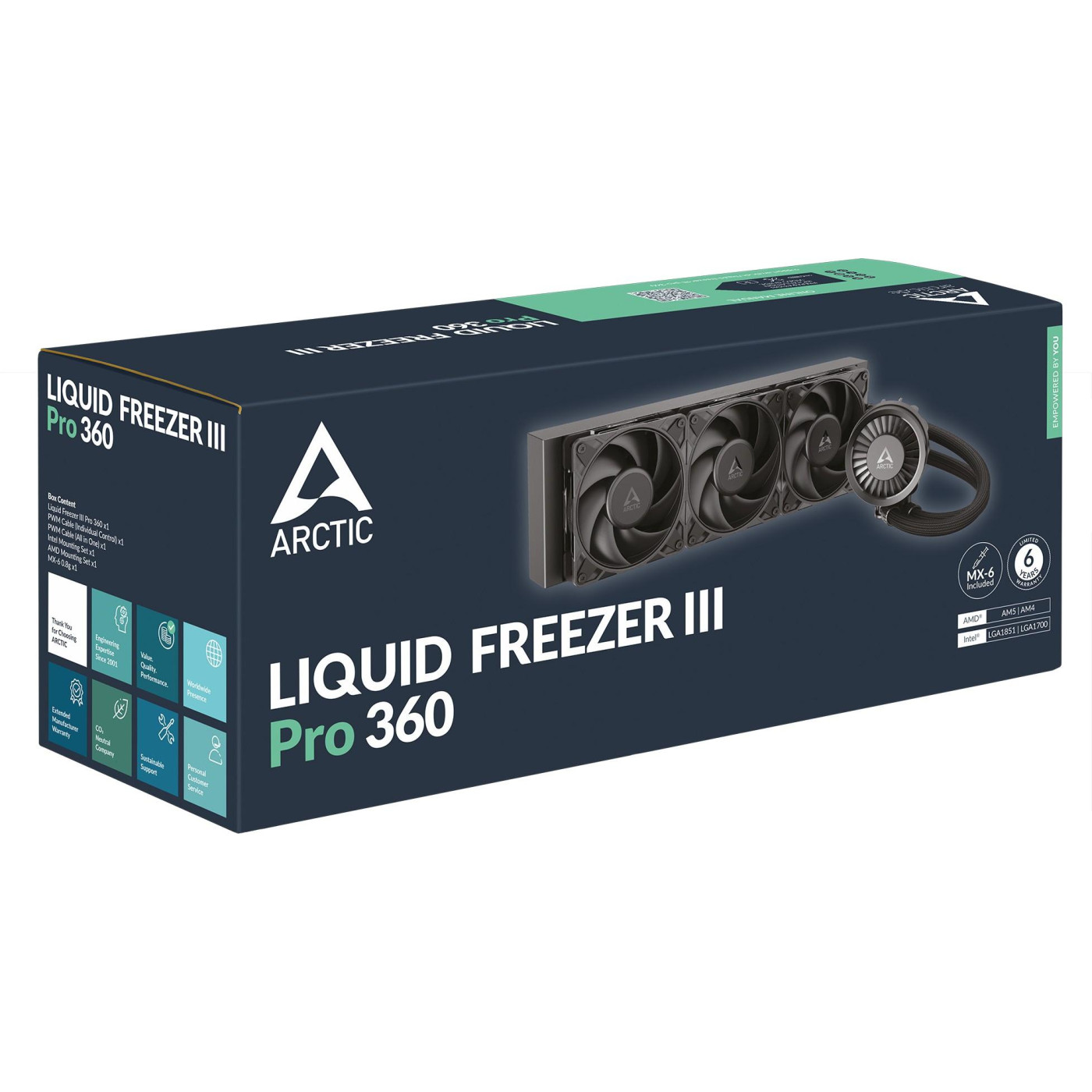СВО Arctic Liquid Freezer III Pro 360 Black (ACFRE00180A)