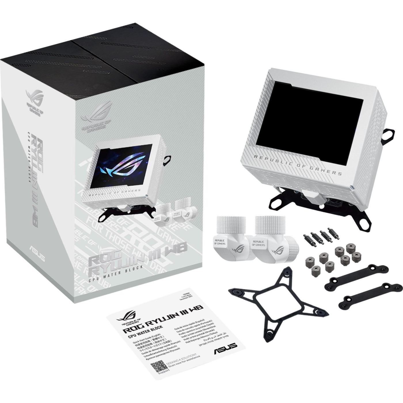 СВО ASUS ROG RYUJIN III WB LCD CPU-Wasserblock (90RC00V0-M0UAY0)