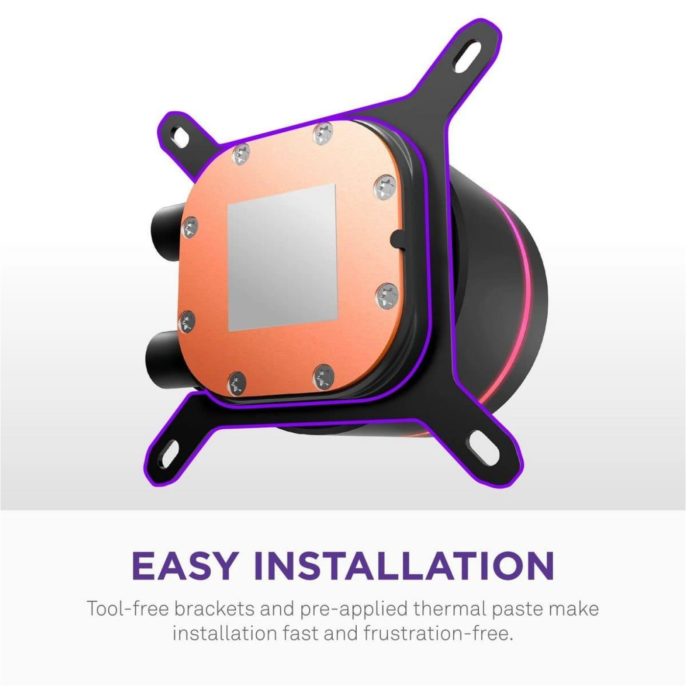 СВО NZXT Kraken Core 240 Black RGB (RL-KR24C-B1)