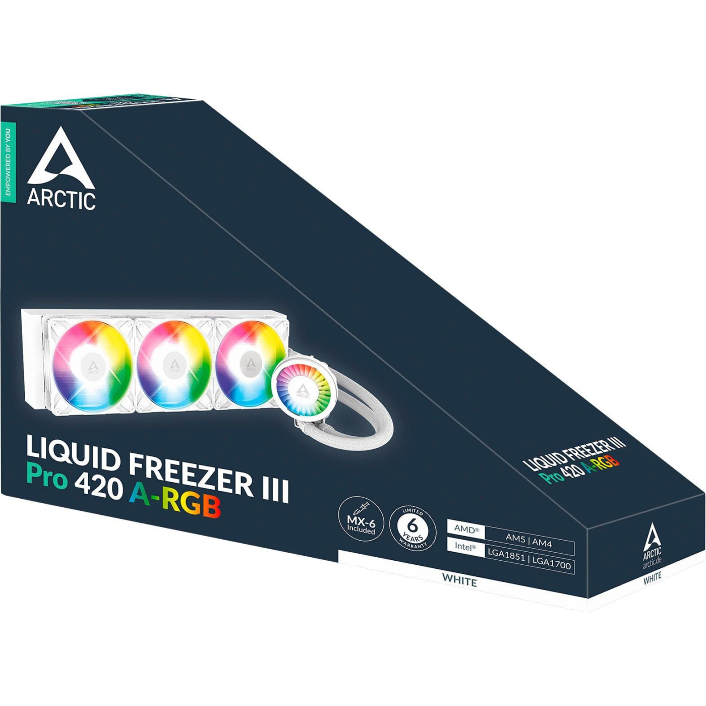 СВО Arctic Liquid Freezer III Pro 420 A-RGB White (ACFRE00189A)