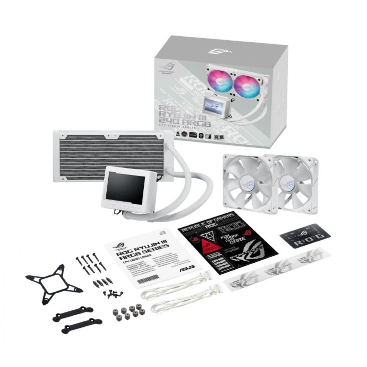 СВО ASUS ROG Ryujin III 240 ARGB White Edition (90RC00K2-M0UAY0)