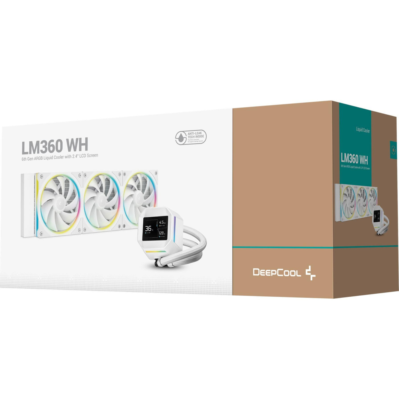 СВО Deepcool LM360 White (R-LM360-WHDMMC-1)