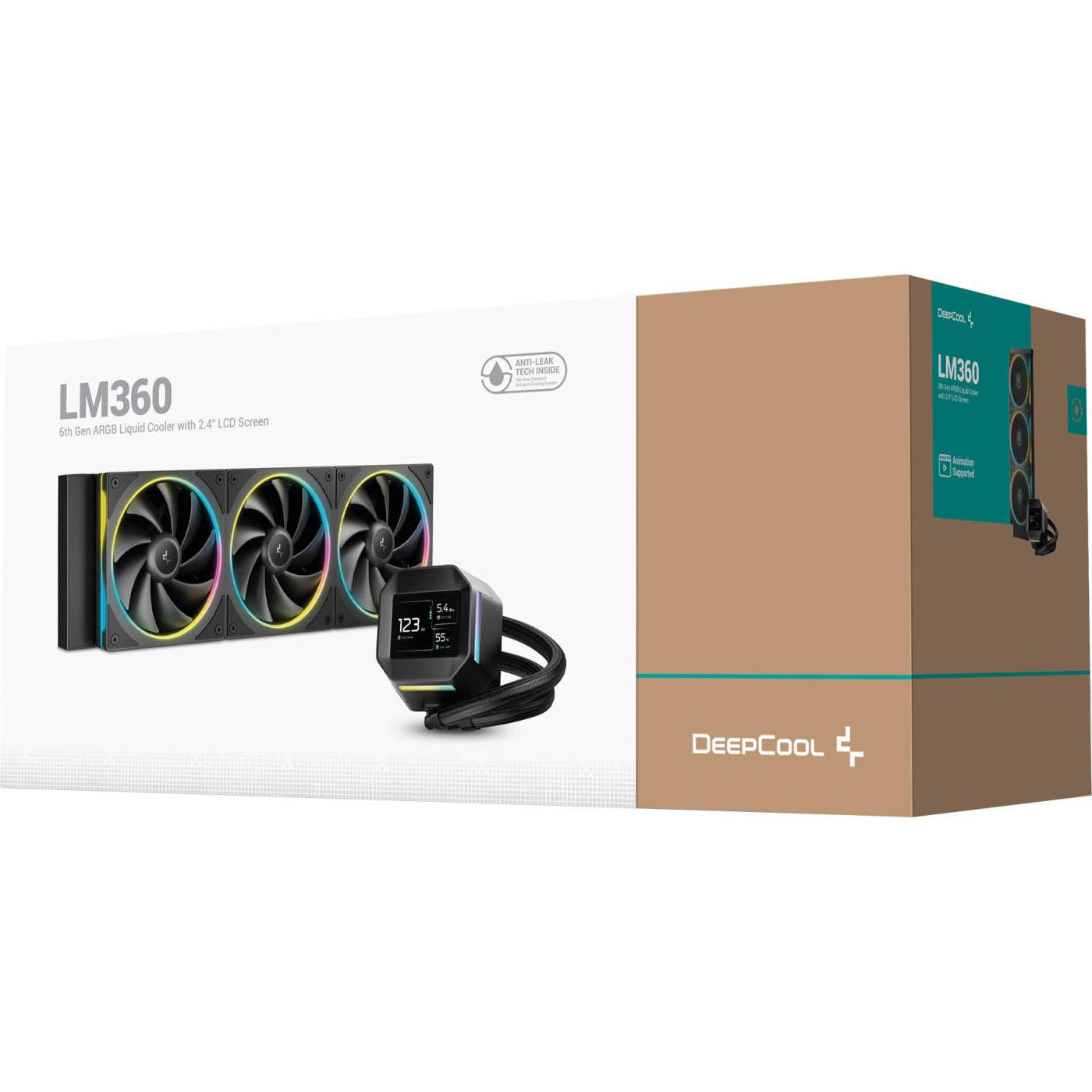 СВО Deepcool LM360 Black (R-LM360-BKDMMC-1)