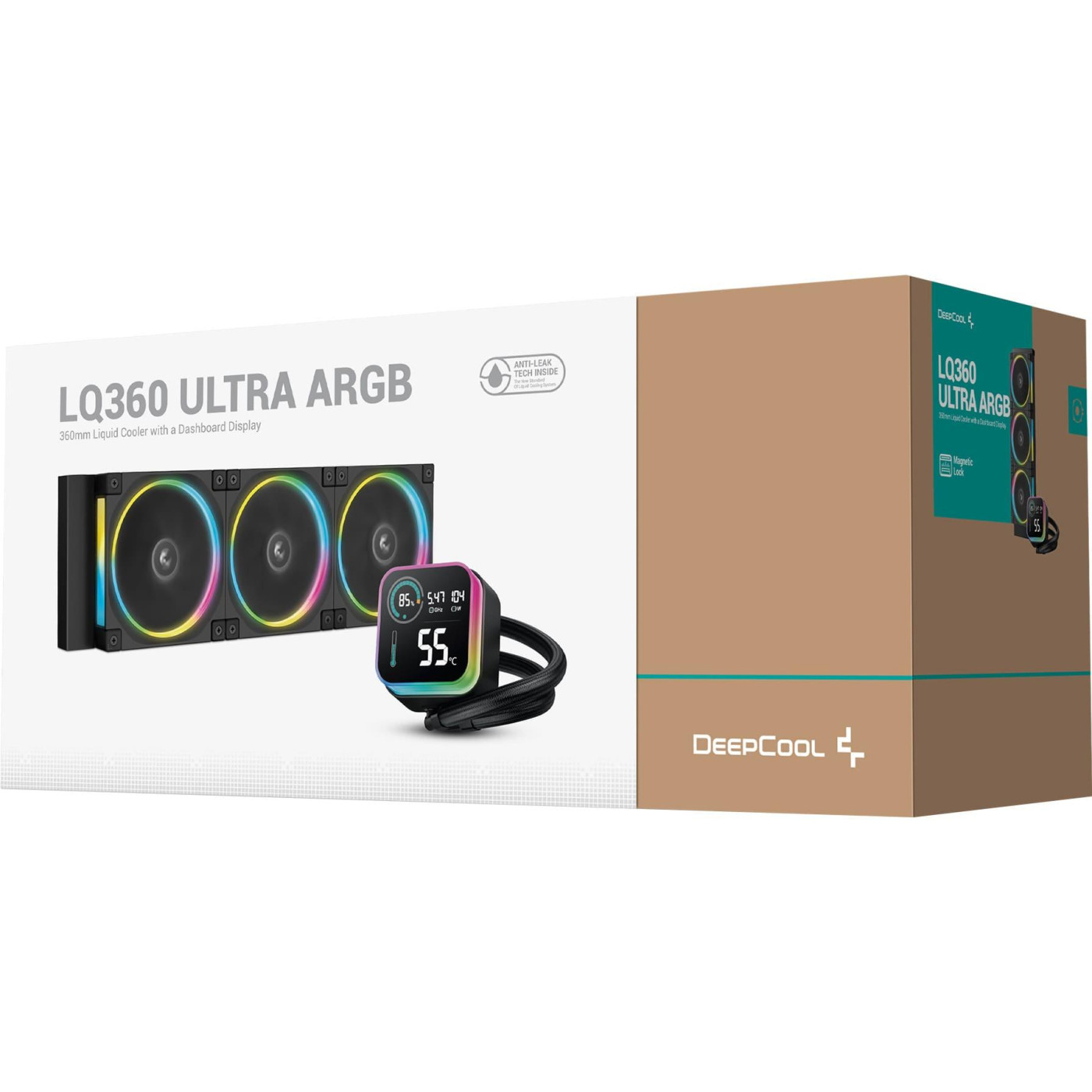 СВО Deepcool LQ360 ULTRA ARGB Black (R-LQ360-BKASMC-G-1)