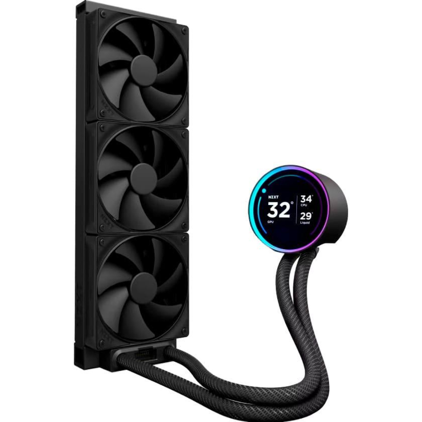 СВО NZXT Kraken Elite 360mm Black (RL-KN36E-B2)
