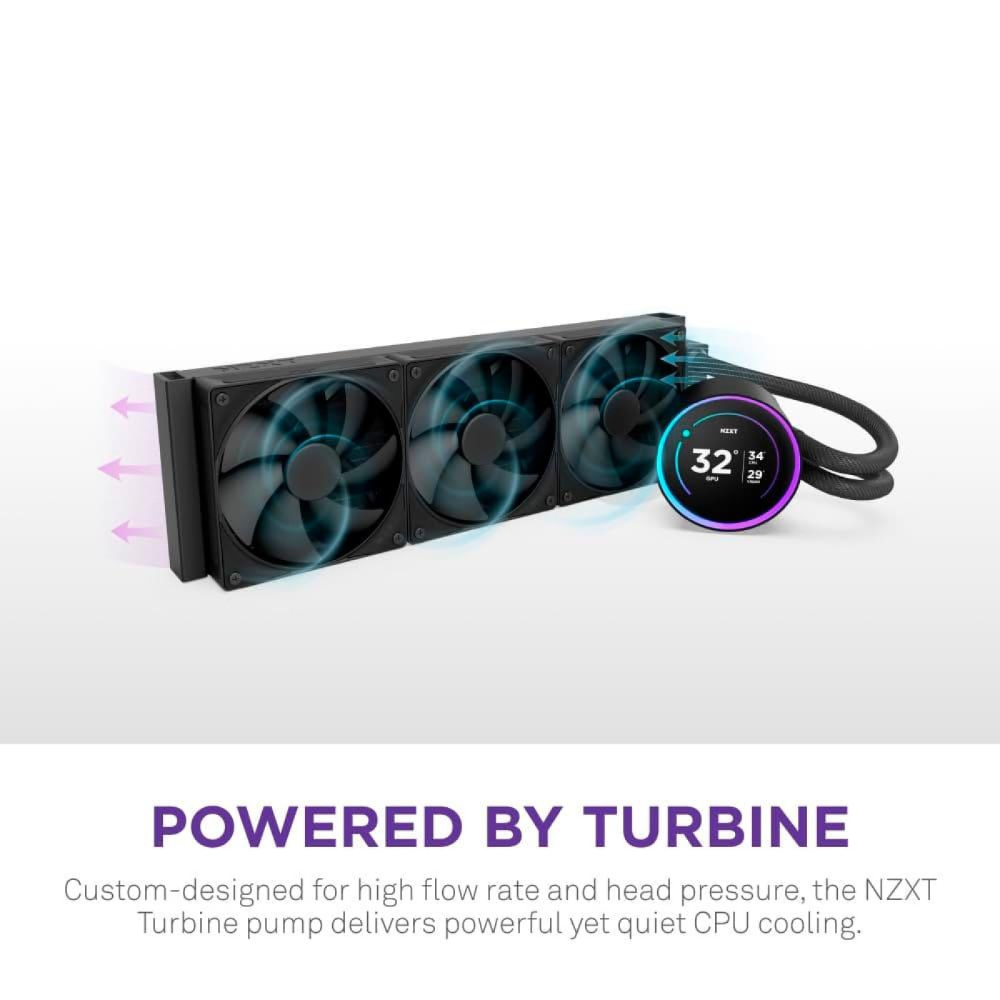 СВО NZXT Kraken Elite 360mm Black (RL-KN36E-B2)