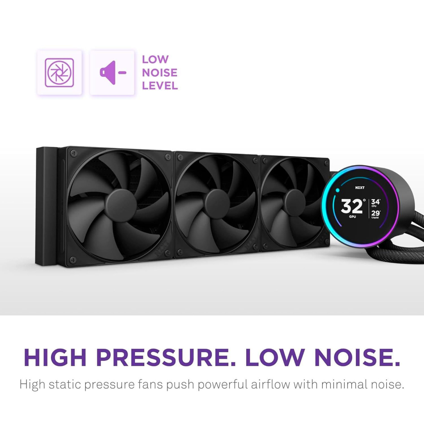 СВО NZXT Kraken Elite 360mm Black (RL-KN36E-B2)