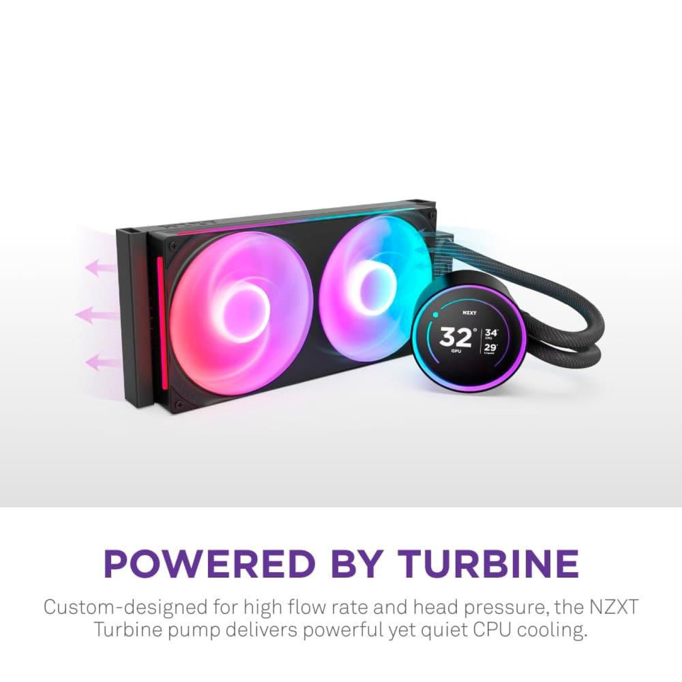 СВО NZXT Kraken Elite RGB 280mm Black (RL-KR28E-B2)