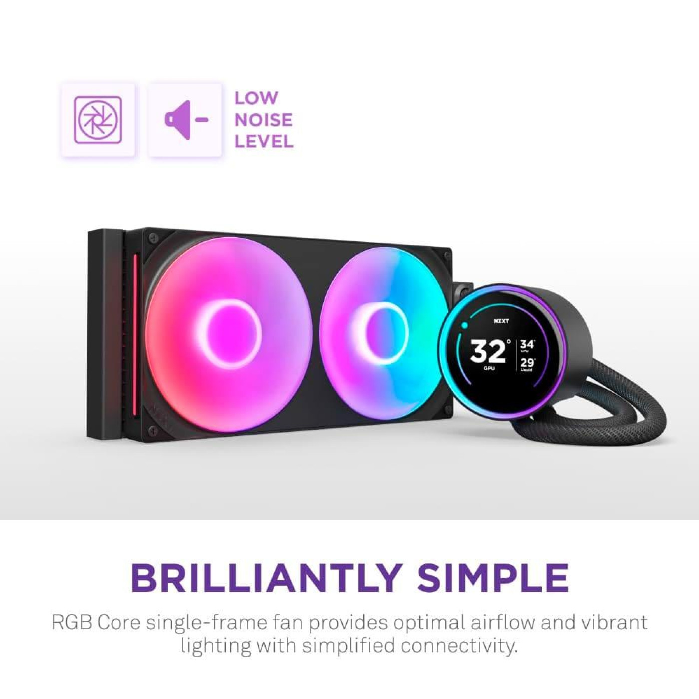 СВО NZXT Kraken Elite RGB 280mm Black (RL-KR28E-B2)