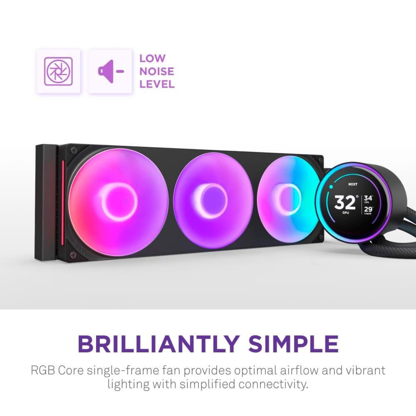 СВО NZXT Kraken Elite RGB 360mm Black (RL-KR36E-B2)