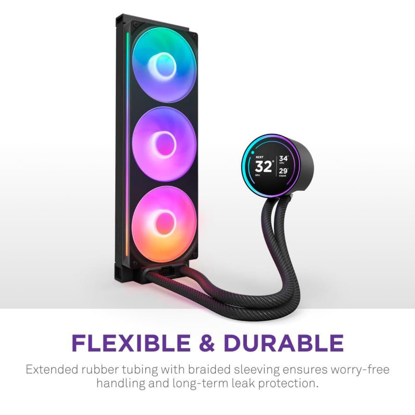 СВО NZXT Kraken Elite RGB 360mm Black (RL-KR36E-B2)