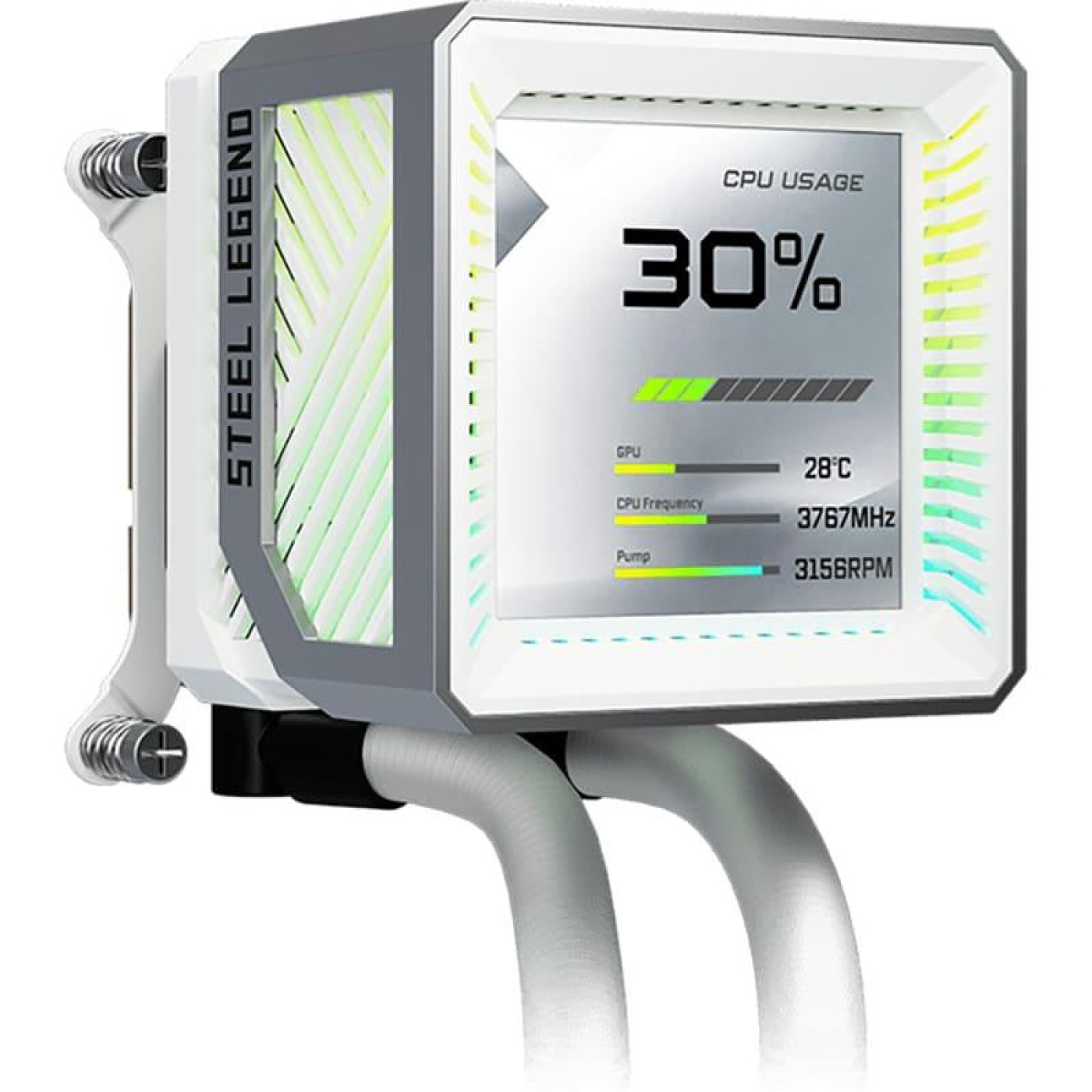СВО ASRock Steel Legend 360 LCD White (Steel Legend 360 LCD)