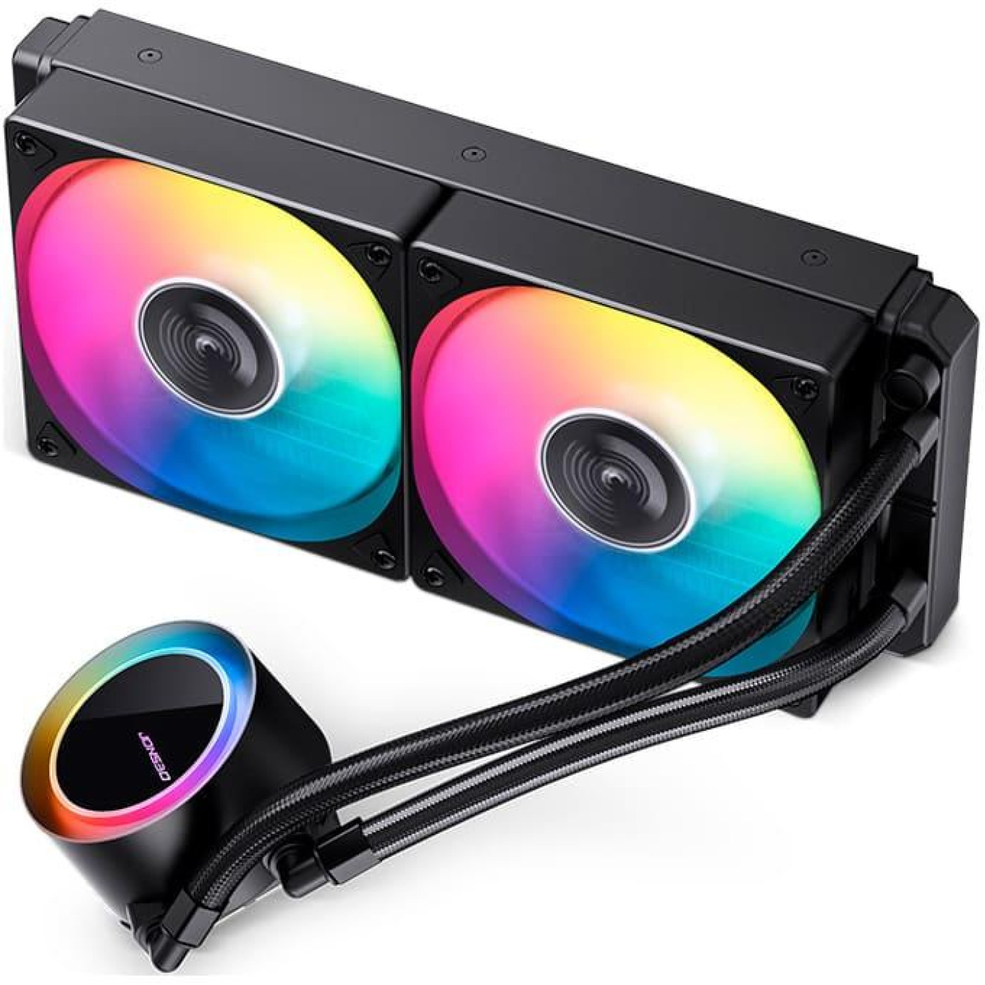 СВО Jonsbo TG-240 Black (Intel LGA1700/1200/115X/2011; AMD AM4/AM5/4PIN PWM) (TG-240 Black)