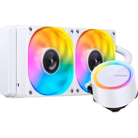 СВО Jonsbo TG-240 White (Intel LGA1700/1200/115X/2011; AMD AM4/AM5/4PIN PWM) (TG-240 White)
