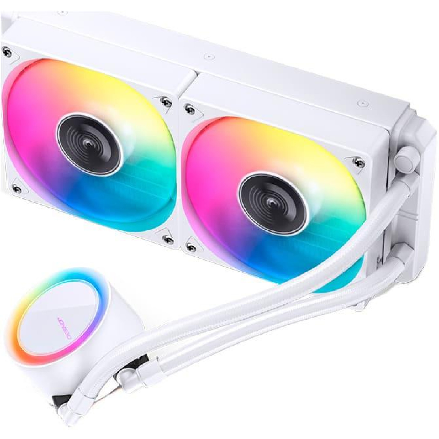 СВО Jonsbo TG-240 White (Intel LGA1700/1200/115X/2011; AMD AM4/AM5/4PIN PWM) (TG-240 White)