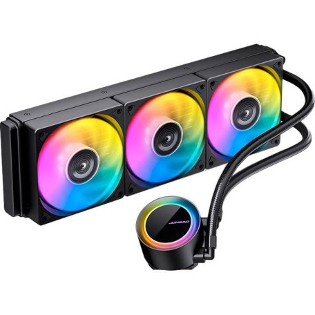 СВО Jonsbo TG-360 Black (Intel LGA1700/1200/115X/2011; AMD AM4/AM5/4PIN PWM) (TG-360 Black) Б/в