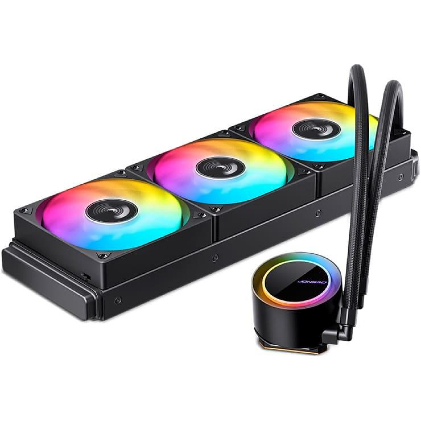 СВО Jonsbo TG-360 Black (Intel LGA1700/1200/115X/2011; AMD AM4/AM5/4PIN PWM) (TG-360 Black)