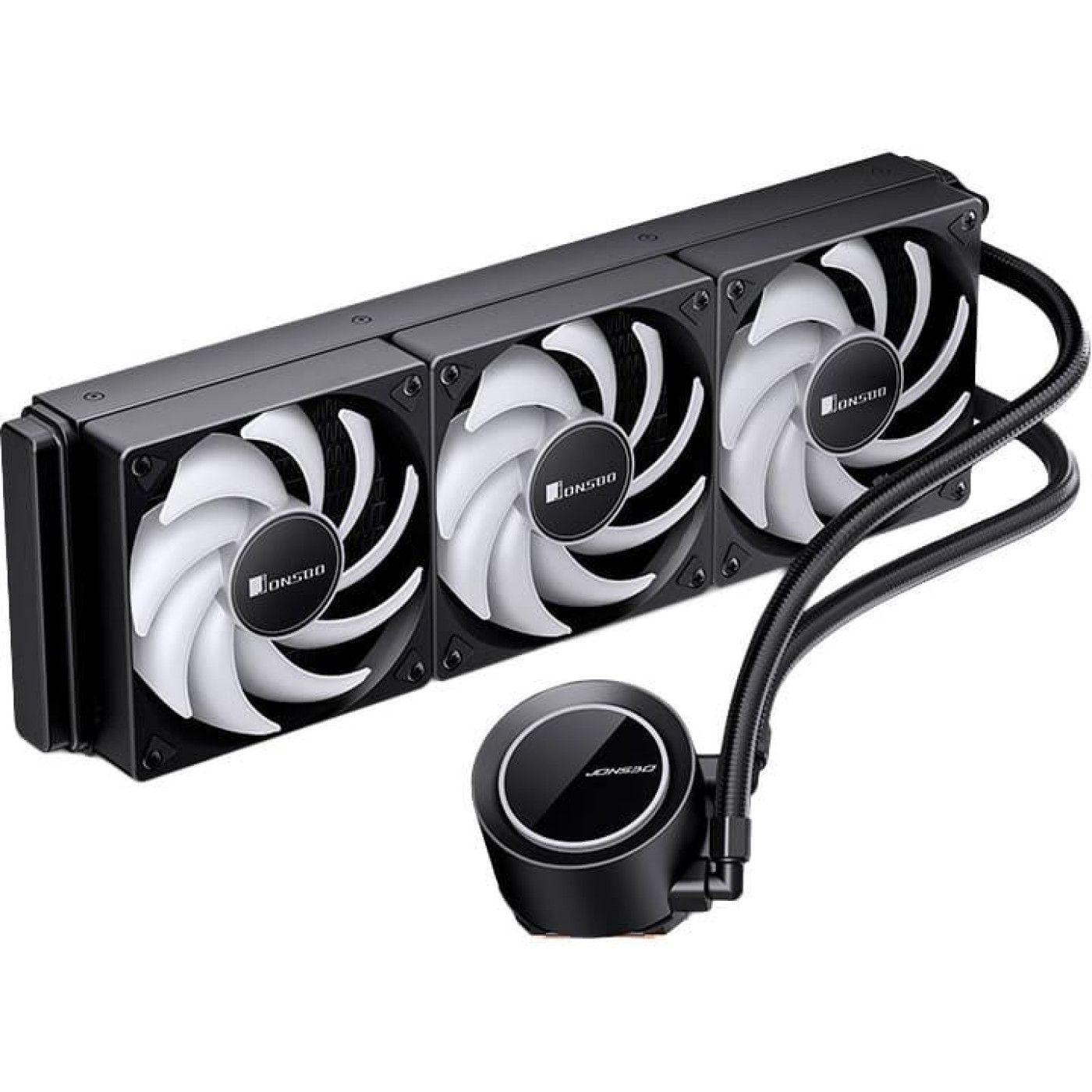 СВО Jonsbo TG-360 Black (Intel LGA1700/1200/115X/2011; AMD AM4/AM5/4PIN PWM) (TG-360 Black)