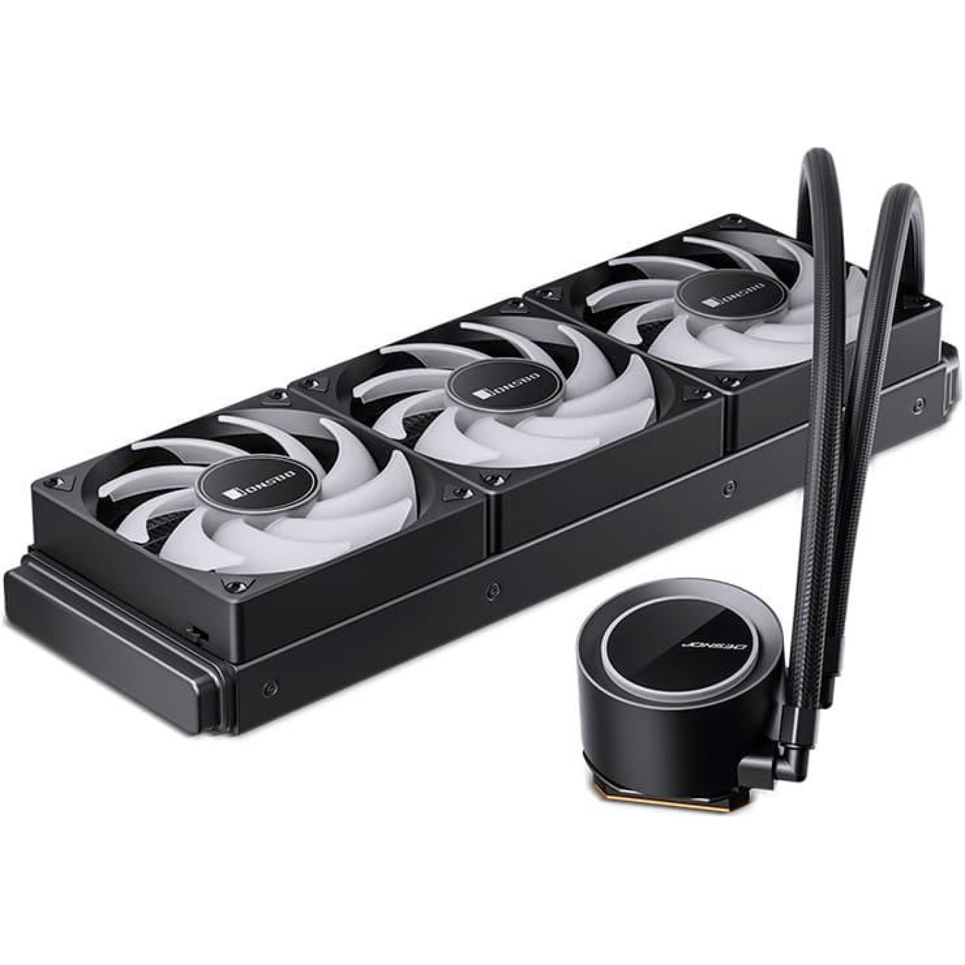 СВО Jonsbo TG-360 Black (Intel LGA1700/1200/115X/2011; AMD AM4/AM5/4PIN PWM) (TG-360 Black)