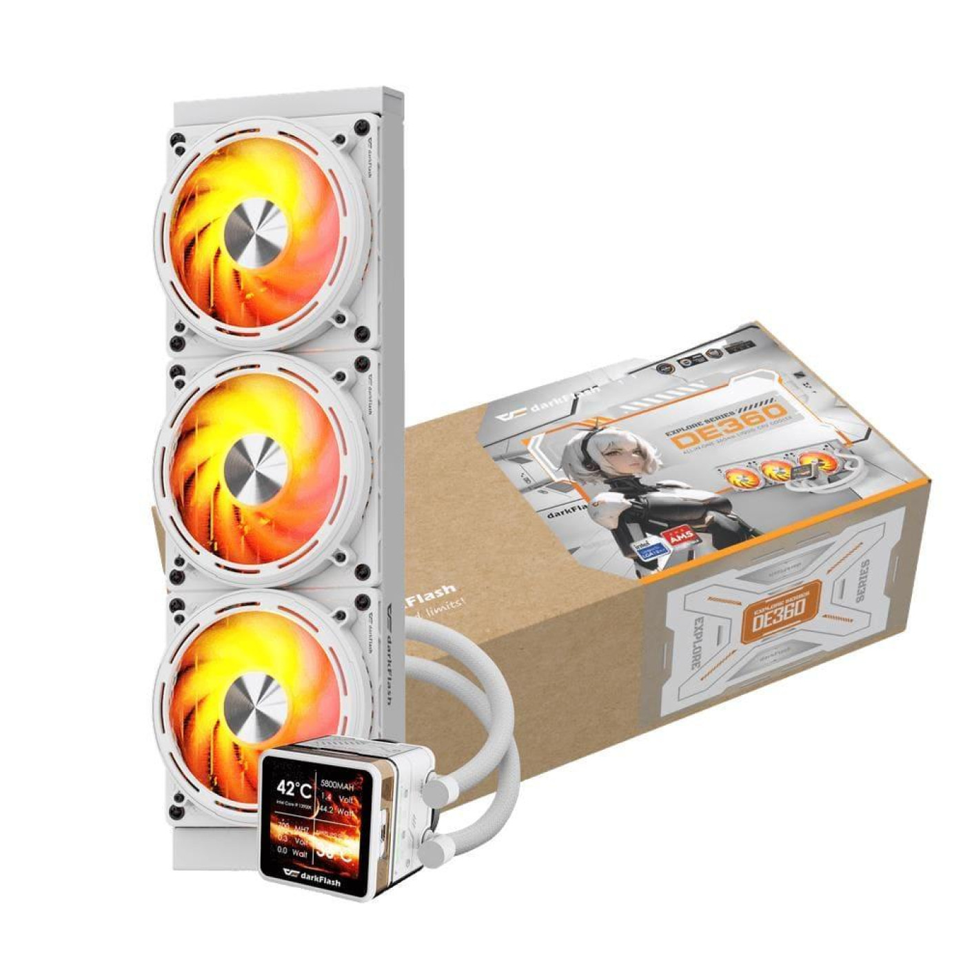 СВО Darkflash Explore DE360 White (DE360 WHITE)