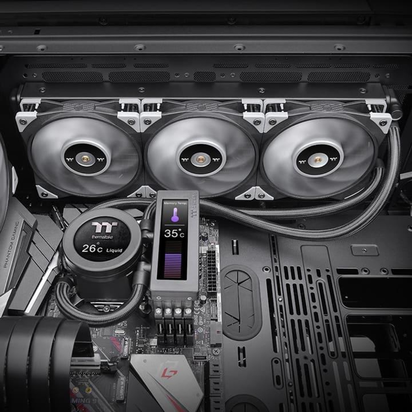 СВО Thermaltake Floe RC Ultra 360 CPU&Memory AIO Liquid Coole (CL-W325-PL12GM-A)