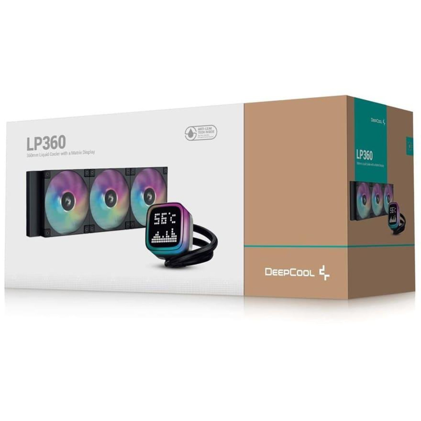 СВО Deepcool LP360 ARGB Black (R-LP360-BKMSNC-G-1)