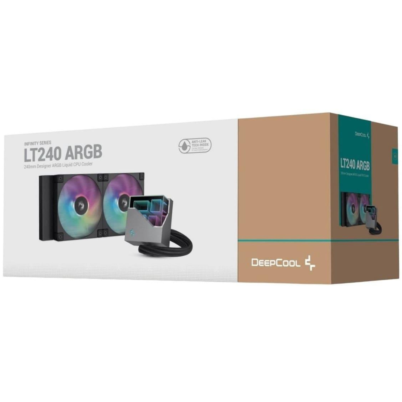 СВО Deepcool LT240 ARGB Black (R-LT240-BKAMNC-G-1)