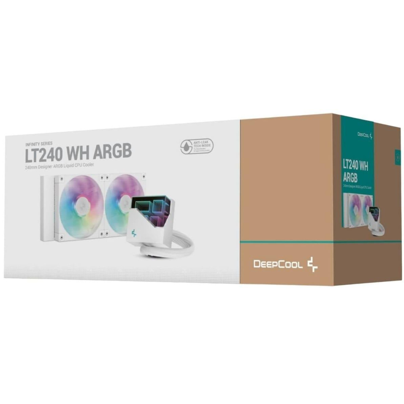 СВО Deepcool LT240 ARGB White (R-LT240-WHAMNC-G-1)