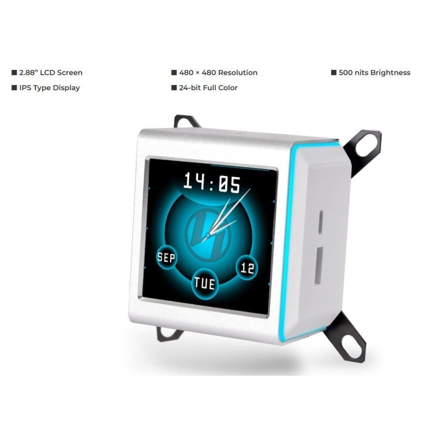 СВО Lian Li Galahad II LCD TL 280 Black (G89.GA2ALCD28TLB.00)