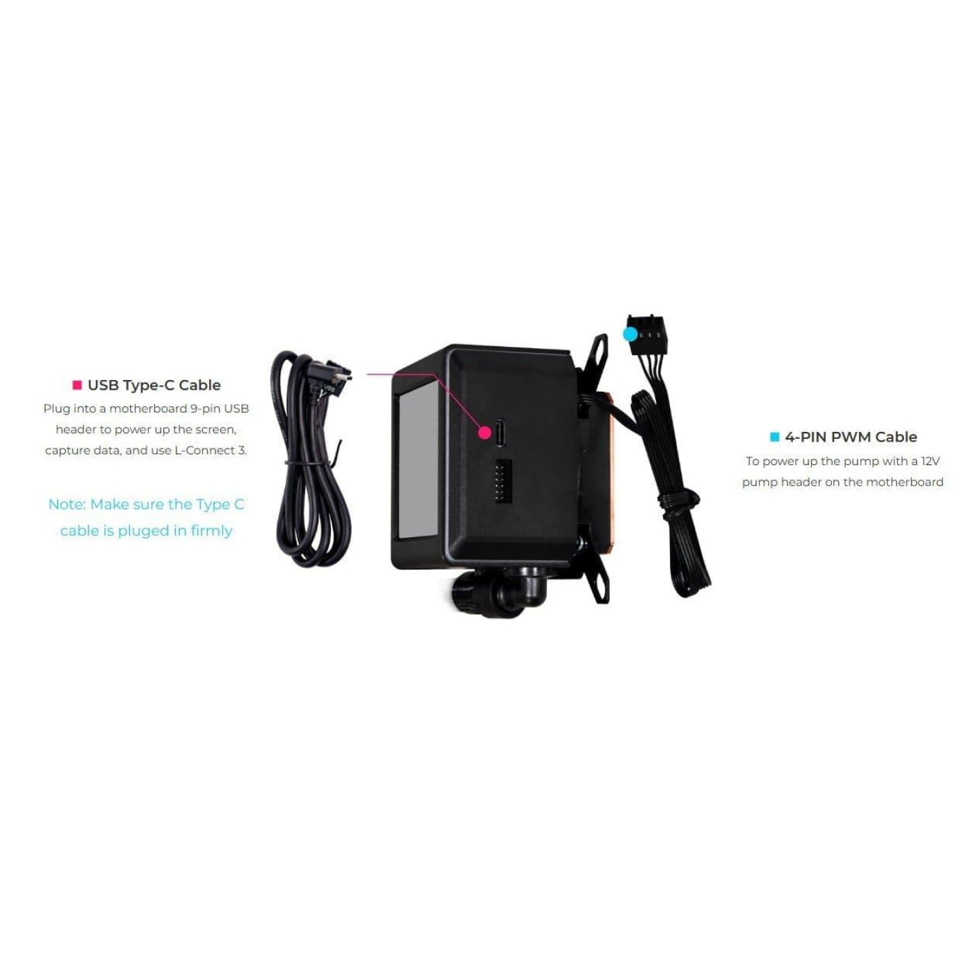 СВО Lian Li Galahad II LCD TL 280 White (G89.GA2ALCD28TLW.00)