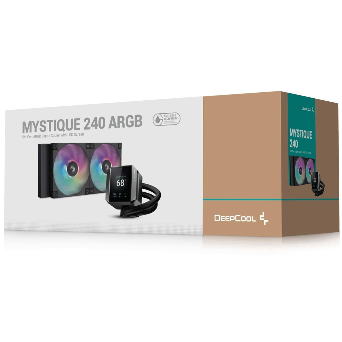СВО Deepcool Mystique 240 ARGB Black (R-LX550-BKADSNC-G-1)