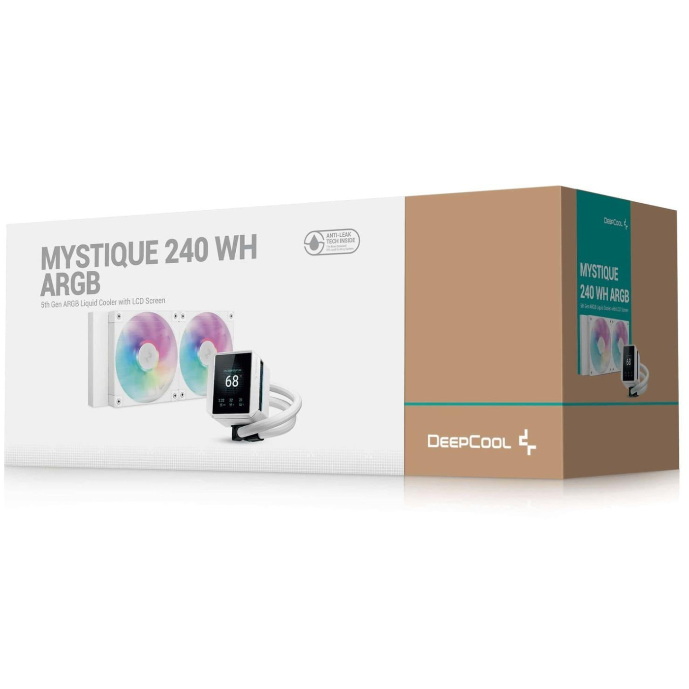 СВО Deepcool Mystique 240 ARGB White (R-LX240-WHDSNMCP-G-1)