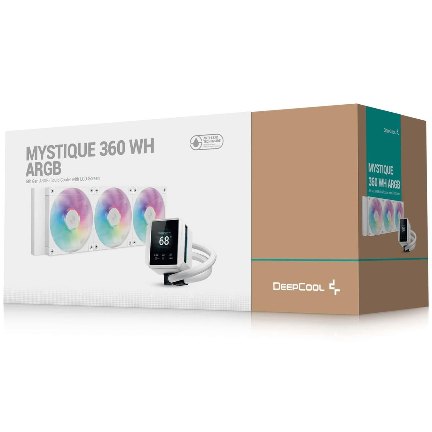 СВО Deepcool Mystique 360 ARGB White (R-LX360-WHDSNMCP-G-1)