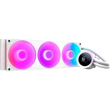 СВО NZXT Kraken Plus RGB V2 360mm White (RL-KR360-W2)