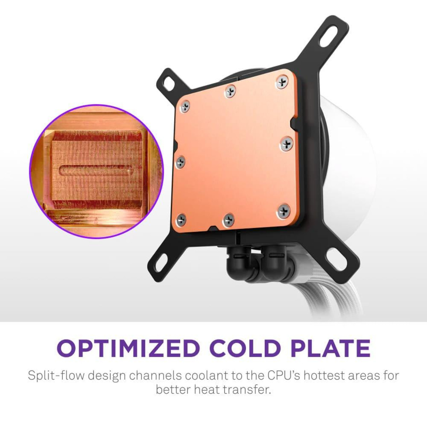 СВО NZXT Kraken Plus RGB V2 360mm White (RL-KR360-W2)