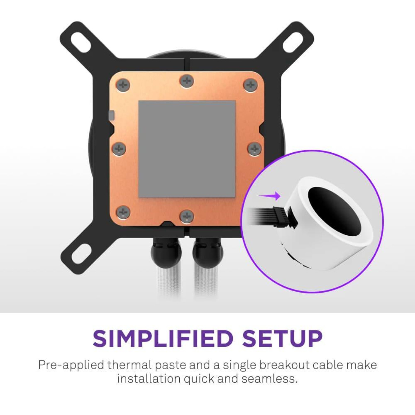 СВО NZXT Kraken Plus RGB V2 360mm White (RL-KR360-W2)