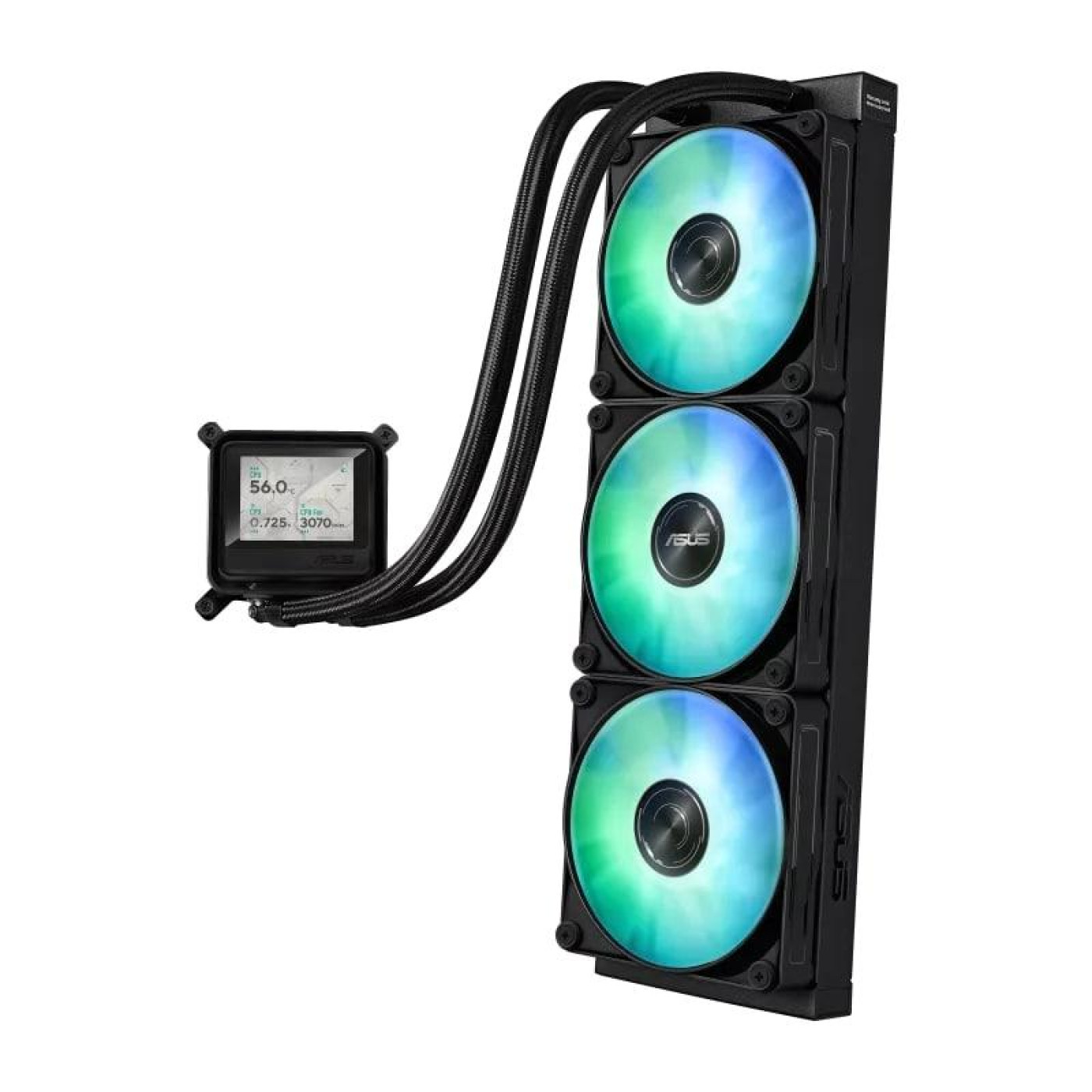 СВО ASUS Max Gaming LC 360 ARGB LCD Black (90RC01G1-B0EAY0)